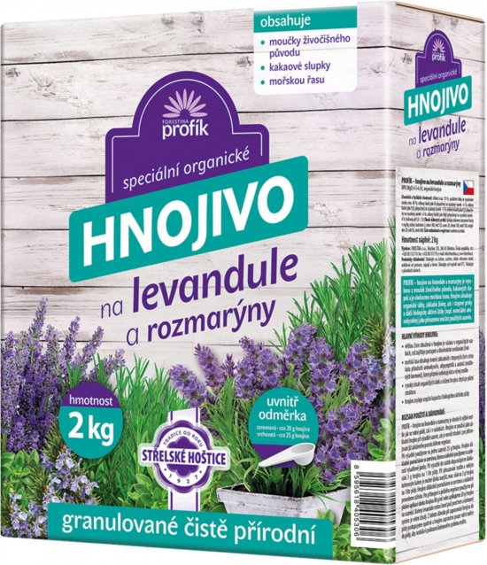 HNOJIVO.  LEVANDULA A ROZMARIN 2kg  /BIOMIN