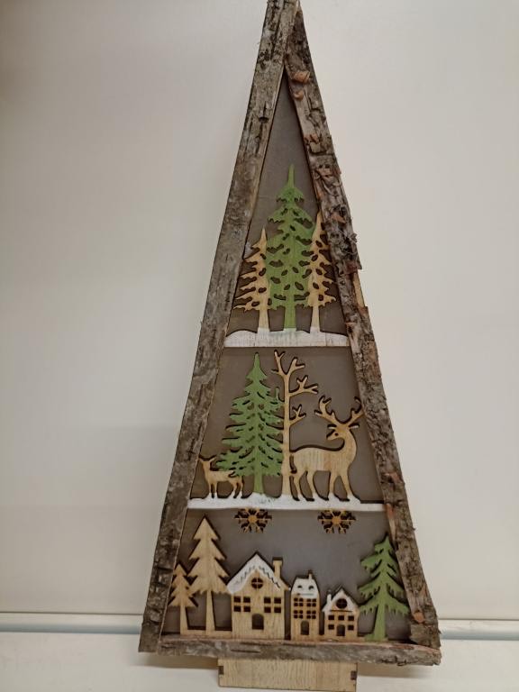 VIAN. DEKORACIA STROM DREVO LED 15x5x33cm