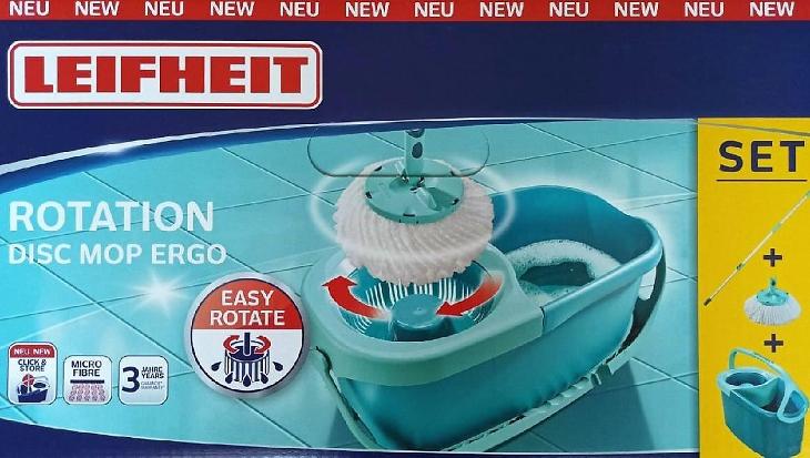 LEIFHEIT MOP set ROTATION DISC ERGO