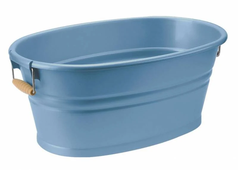 VEDRO OVÁLNE šedé plast 28L