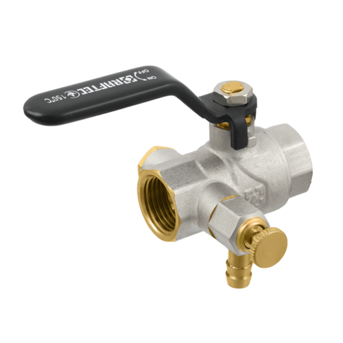 FFp ventil S ODVODN. Dn15 1/2" Black PN50